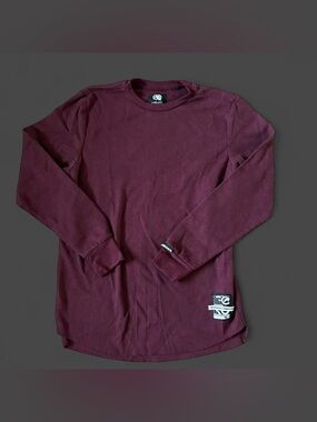 Ecko Unltd Thermal Shirt Mens XL Waffle Knit Long Sleeve